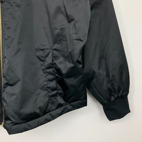 A New Day Bomber Jacket Black Full Zip Water Resistant NWT - Picture 7 of 10